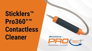 Sticklers Pro360 Touchless Fiber Optic Cleaner [upl. by Nyvlem]