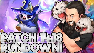 Patch 1418 Rundown  TFT Magic amp Mayhem  Teamfight Tactics [upl. by Natloz]