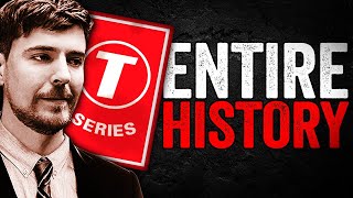 The Entire History of MrBeast VS TSeries [upl. by Yllus]