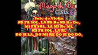 Mago de Oz  El Atrapasueños Notas Para FlautaViolin [upl. by Whitebook117]