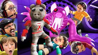 Hardest Roblox Piggy Level FGTeeV Family Plays The Hunt Event [upl. by Daza]