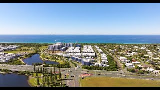 Stockland Bokarina Beach  The Curl Construction Update July 2024 [upl. by Nilatak]