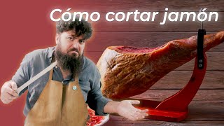 NO VEAS ESTE VÍDEO si quieres saber CÓMO ABRIR Y CORTAR un JAMÓN bien [upl. by Hudis]