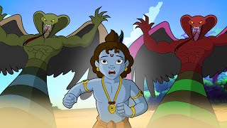 Krishna The Great  Kansa Ki Saazish  Hindi Cartoon For Kids  Radha Krishna Cartoons [upl. by Neit]