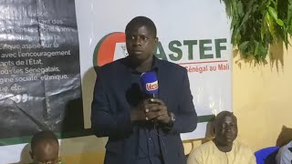 Au thé débat organisé par Pastef Mali Maître Ngagne Demba Touré a prononcé un discours engagé [upl. by Nyliram231]