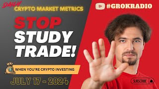 Daily Crypto Market Analysis Be INFORMED and WIN 071724 [upl. by Aeuhsoj]