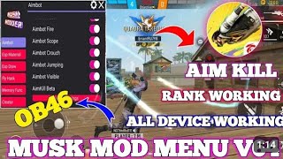 free fire mod menu APK download OBB [upl. by Enialed468]