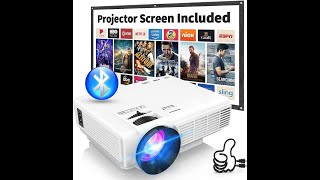 9500Lumens Full HD 1080P Supported Portable Video Projector – Pros amp Cons [upl. by Philbin]