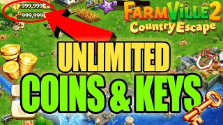 FarmVille 2 Country Escape Cheat  Get Unlimited Free Coins amp Keys [upl. by Lienaj171]