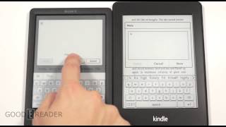 Sony PRST3 vs Amazon Kindle Paperwhite [upl. by Zeus]