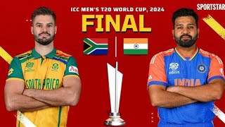 India vs South Africa ICC mens T20 World Cup Final match Full highlights [upl. by Akemet]