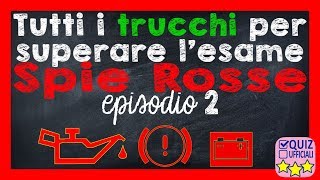 Esame Patente Quiz Facile ep2 Spia rossa freni olio raffreddamento emergenza [upl. by Oner588]