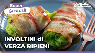 INVOLTINI di VERZA RIPIENI un secondo super sfizioso e facile dai sapori invernali 🤤🤤🤤 [upl. by Parke]