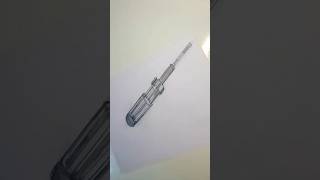 Screwdriver drawing perspective [upl. by Ihel]