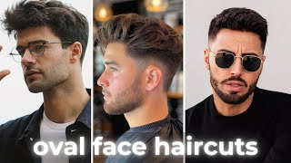 Oval Face Shape Best Haircut For Men  To Look More Attractive [upl. by Akinehc718]