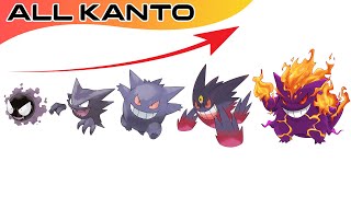 How To Evolve All Gen 1 Kanto Pokémon amp Mega Evolutions  Max S Animation [upl. by Sarette]