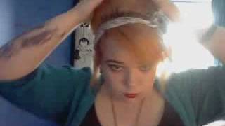 KittieVonLiebes beehive tutorial for short hair [upl. by Leslee]