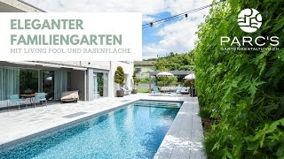 Eleganter Familiengarten  Ausgleich und Ruhe finden  PARCS Gartengestaltung Schweiz [upl. by Eiroj]