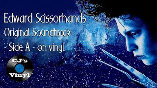 Edward Scissorhands Original Soundtrack  Side A  Black Vinyl LP [upl. by Airun]