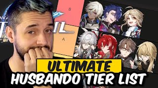 The ULTIMATE Honkai Star Rail Husbando Tier List [upl. by Ariel]