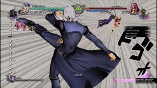 800 Damage Abbacchio Combo JoJo ASBR [upl. by Edrick]