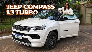 Jeep Compass Série S 13 Turbo Flex 2022 um SUV de luxo que anda bem  Canal Carsughi [upl. by Sihonn]