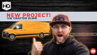 New Project VW Crafter XLWB Maxi Camper Conversion  Parts development vehicle  Transporter HQ [upl. by Aneeroc]