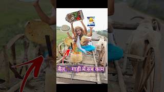 गाड़ा🐂बैल में घर🏠काम करना oldisgold new comedy [upl. by Ijneb]