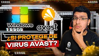 ⚠️¿Es SEGURO quotAVASTquot como nuestro ANTIVIRUS en PC 2024💻🛡️  Probé AVAST vs MUCHOS VIRUS REALES☣️😱 [upl. by Jamnes]