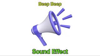 Beep Beep Sound Effect  Soundance [upl. by Flyn200]