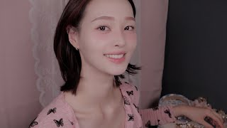 ASMRsub 잠이 오는 헤어핀 가게 상황극두피케어두피마사지머리 빗는 소리머리 만지는 소리  Sleepy Relaxing Hairpin shop [upl. by Sina]