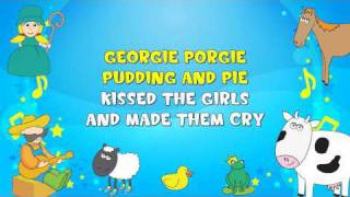 Peepsqueaks SingALong Georgie Porgie [upl. by Ecyned]