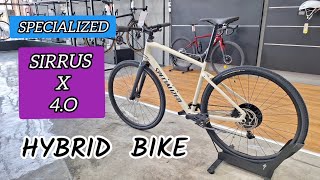 Specialized Sirrus X 40 Hybrid Bike [upl. by Bettye]