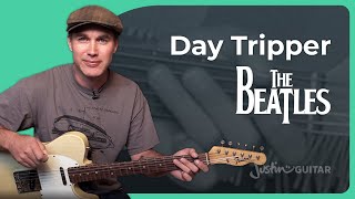 Day Tripper Guitar Lesson  The Beatles [upl. by Grazia]