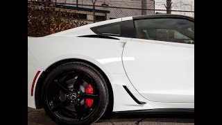 C7 Corvette Stingray ACS Composites Lower Rocker Z06 Brake Intake Scoops [upl. by Welsh]