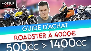 Quel roadster pour 4 000 €  Guide dachat moto  Moteur Cycle [upl. by Nicky]