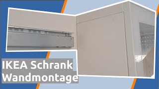 Ikea Schrank Wandmontage [upl. by Rosamund997]