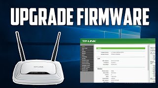 How To Update Tp Link Router Firmware 2021 [upl. by Kcyred456]