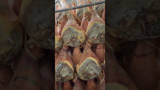 Authentic Parma Prosciutto Ham￼ Factory in Northern Italy 🇮🇹 🐖 legs [upl. by Garate]