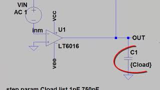 LTspice Stability of Op Amp Circuits [upl. by Aisatna733]