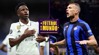 Futebol no Mundo 232 Protagonismo de Vini decisão em Manchester e vantagem de Inter contra Milan [upl. by Troy417]