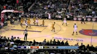 Kwame Brown misses the open dunk and the ball flies out to halfcourt [upl. by Barnie]