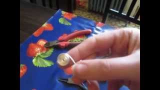 Comment faire une spirale pour vos bijoux how make a spiral for jewelry [upl. by Mchail665]