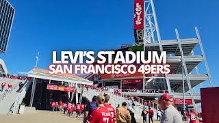 Exploring Levis Stadium of the San Francisco 49ers Walking Tour levisstadium 49ers santaclara [upl. by Naillil]