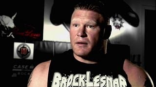 In an exclusive interview Brock Lesnar explains why he came back to WWE [upl. by Tullus]