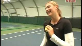 Maria Sharapova  On Her own Grunting Issue [upl. by Mordy]