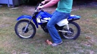 1998 Yamaha RT 100 Dirt bike [upl. by Oiramal]