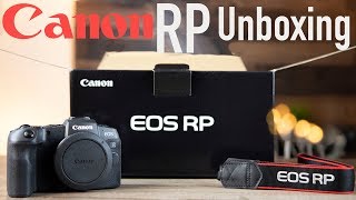 Canon EOS RP Unboxing amp First Impressions [upl. by Judus]