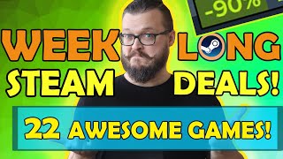 Steam Weeklong Deals Get these 22 Awesome Games on Sale October 0814 [upl. by Meggy]