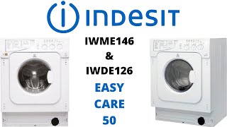 Wash Race  Indesit IWME146 Washing Machine amp IWDE126 Washer Dryer  Easy Care 50 [upl. by Netnerb]